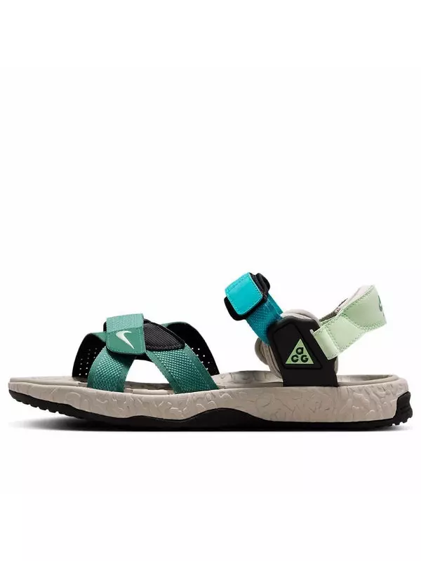 Сандалии acg air deschutz+ 'teal green white' Nike, мультиколор