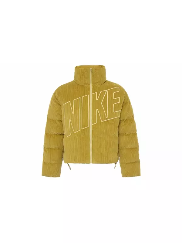 Пуховик женский бронзовый Nike