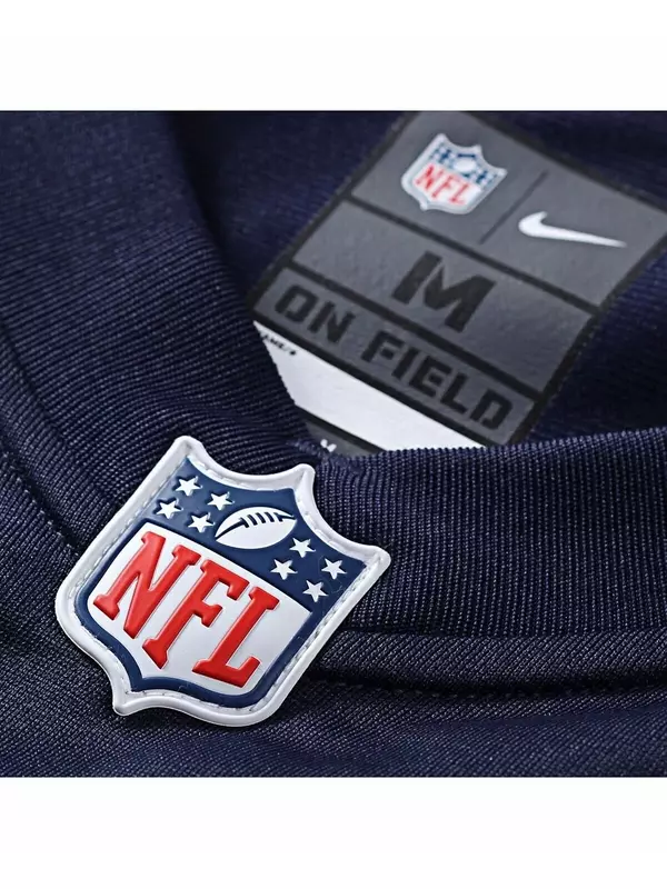 Мужское темно-синее джерси Seattle Seahawks DK Metcalf Game Player Nike