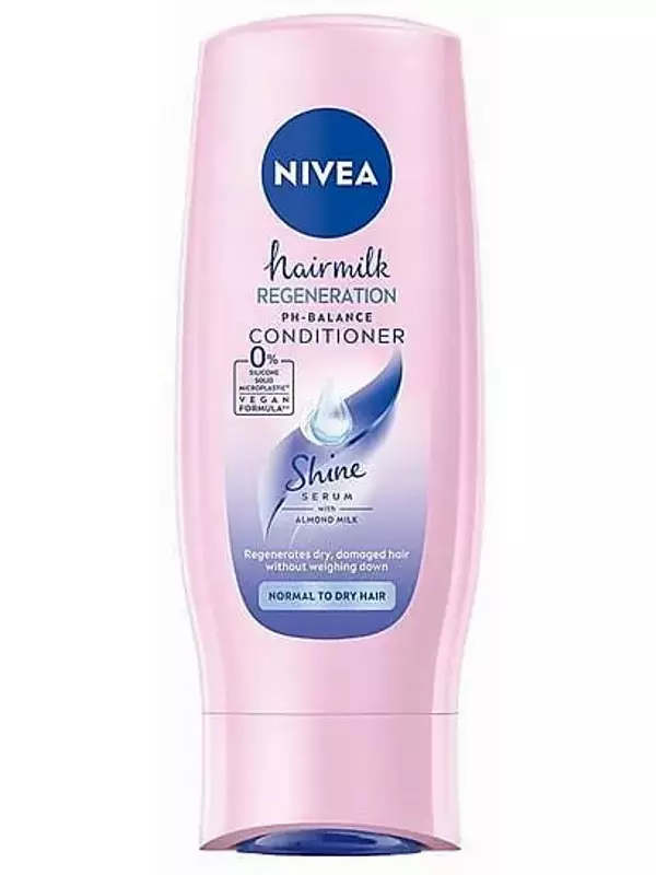 Мягкий кондиционер Hairmilk для нормальных и густых волос 200мл Nivea