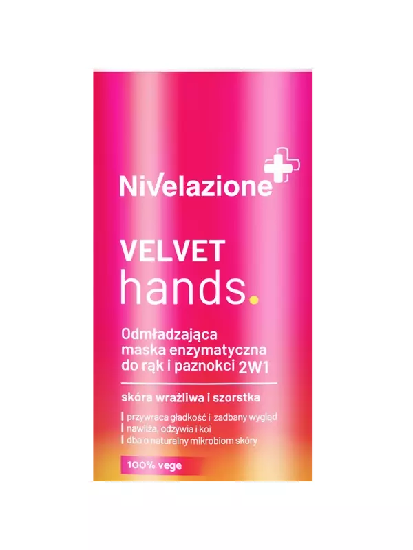 Омолаживающая энзимная маска для рук, 200 мл Nivelazione Velvet hands