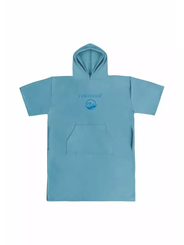 Женское банное пончо из микрофибры Siargao normani, синий