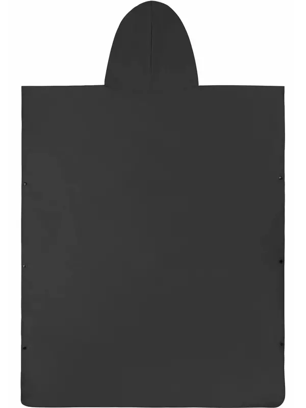 Мягкое пончо для ванны из микрофибры Nosara Normani, черный