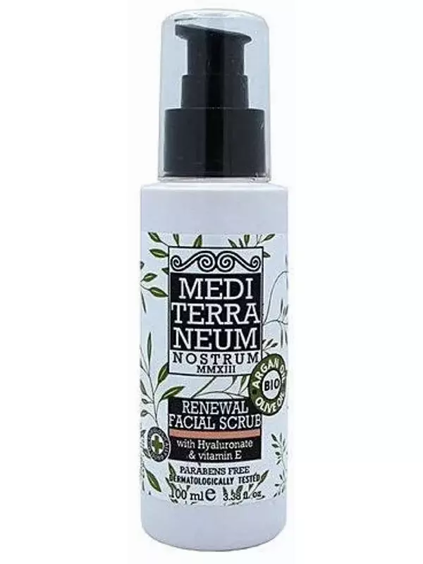 Регенерирующий скраб для лица с гиалуроновой кислотой и витамином Е