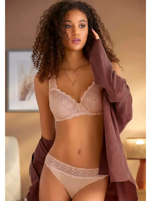 Бюстгальтер на косточках NUANCE T-shirt Bra, розовый