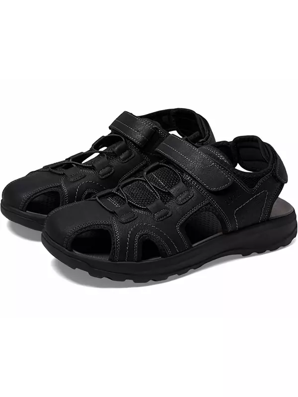 Сандалии Huck Sport Closed Toe Fisherman Sandal Nunn Bush, черный