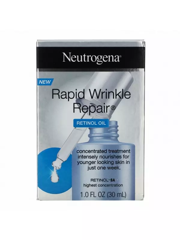 Neutrogena, Rapid Wrinkle Repair, масло с ретинолом, 30 мл (1 жидк. Унция)