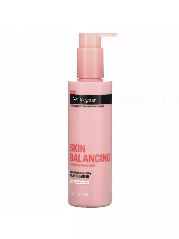 Neutrogena, очищающее молочко для восстановления баланса кожи, 186 мл (6,3 жидк.унции)