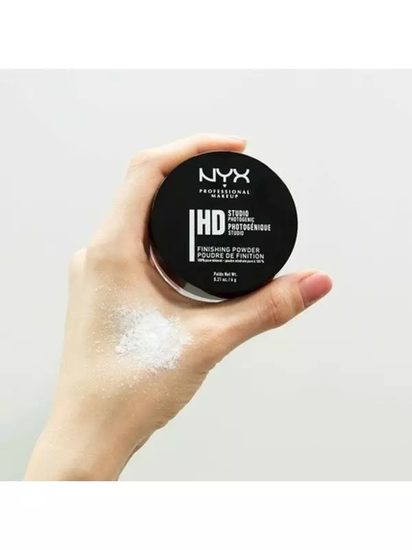 Студийная финишная пудра с полупрозрачным матовым финишем, впитывающая масло, веганская формула 6G, Nyx Professional Makeup