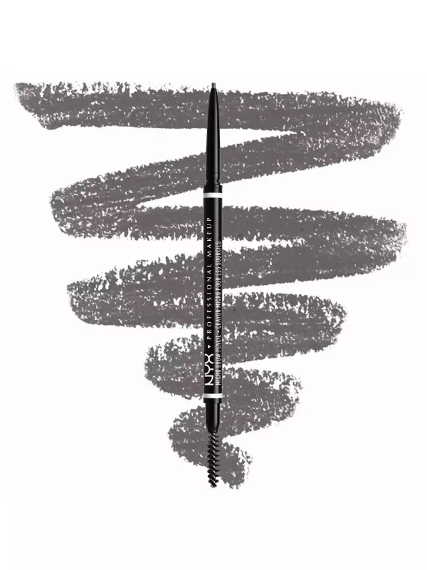 Карандаш для бровей серый Nyx Professional Makeup Micro Brow, 9 гр