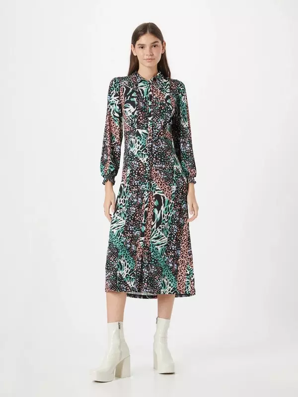 Платье-рубашка Oasis, разноцветный