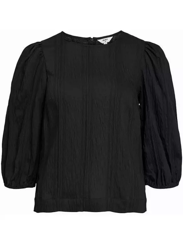 Блуза Object LILLI, черный