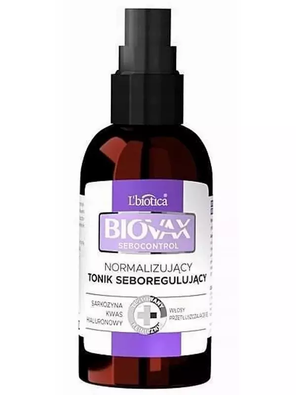 Тоник для жирных волос, 100 мл BIOVAX sebocontrol, Oceanic