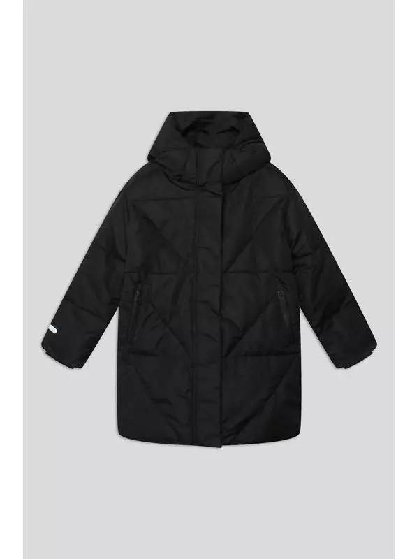 Пальто утепленное с капюшоном Инда Oldos