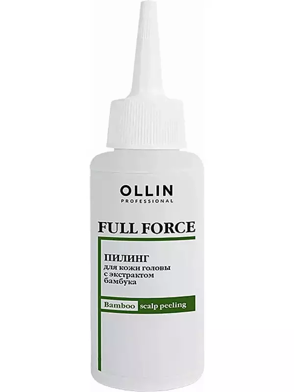 OLLIN PROFESSIONAL Пилинг для кожи головы с экстрактом бамбука / Ollin Full Force 80 мл