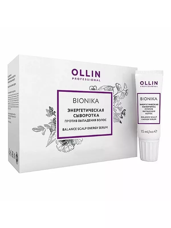 Энергетическая сыворотка против выпадения волос Bionika