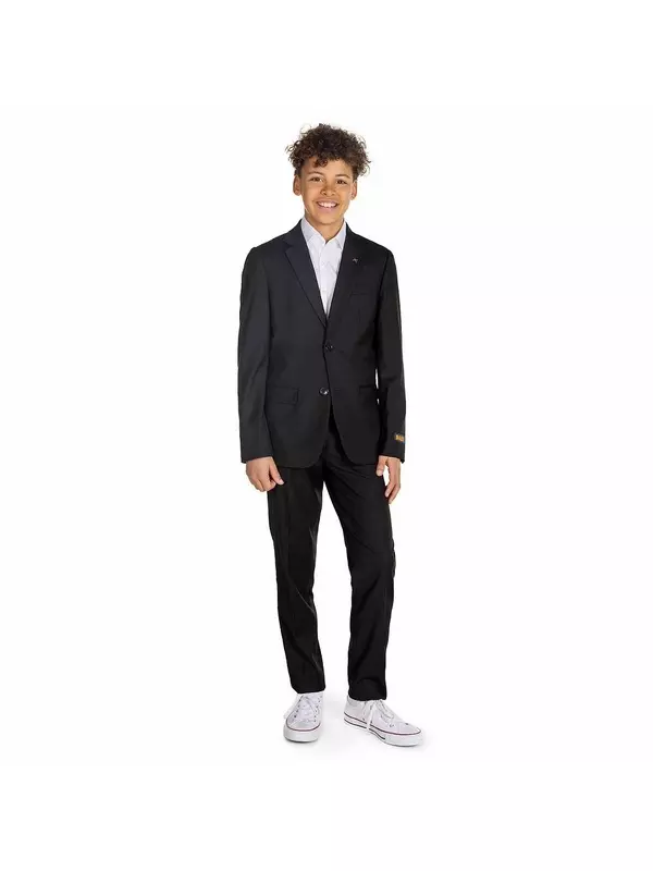 Комплект костюмов Oppoдля мальчиков 10–16 лет на каждый день из 3 предметов — глубокий черный OppoSuits, черный