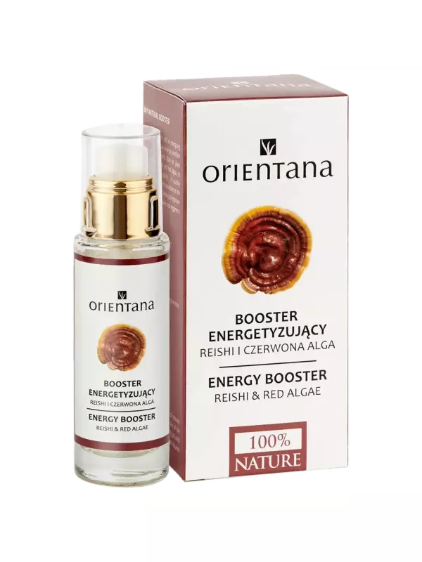 Orientana Booster Reishi i Czerwona Alga бодрящий бустер для лица, 30 мл