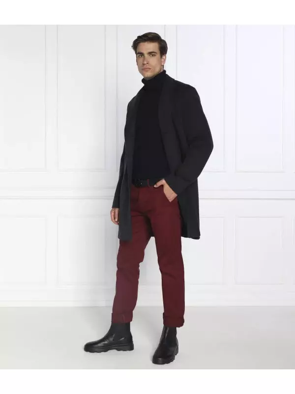 Водолазка мужская Oscar Jacobson с высоким воротом, синий