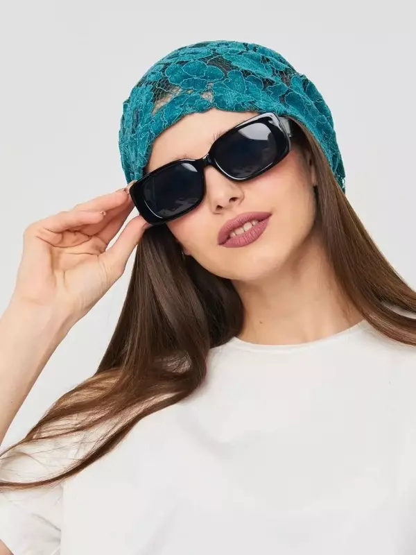 Бандана OSTA os4016 для женщин, размер 57-58, темно-бирюзовый