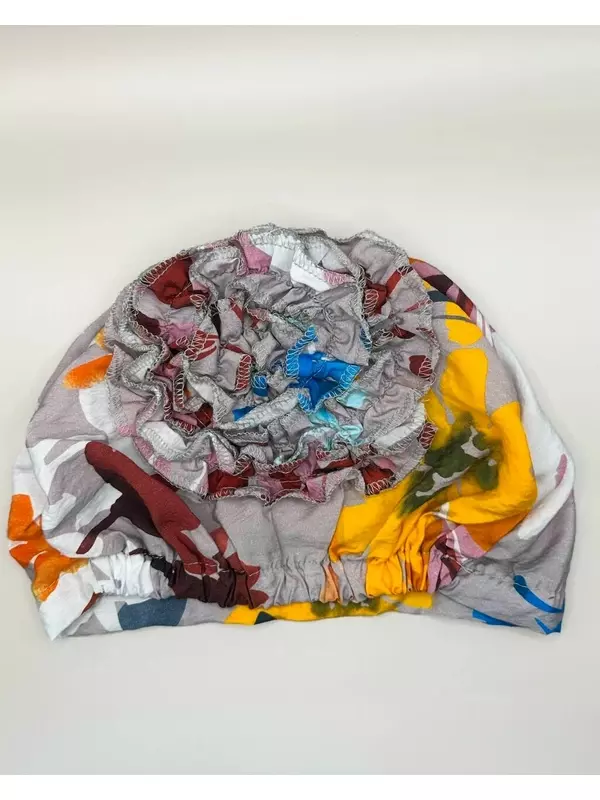 Бандана OSTA OS7-BND005 для женщин, размер 56-57, желтый, серый