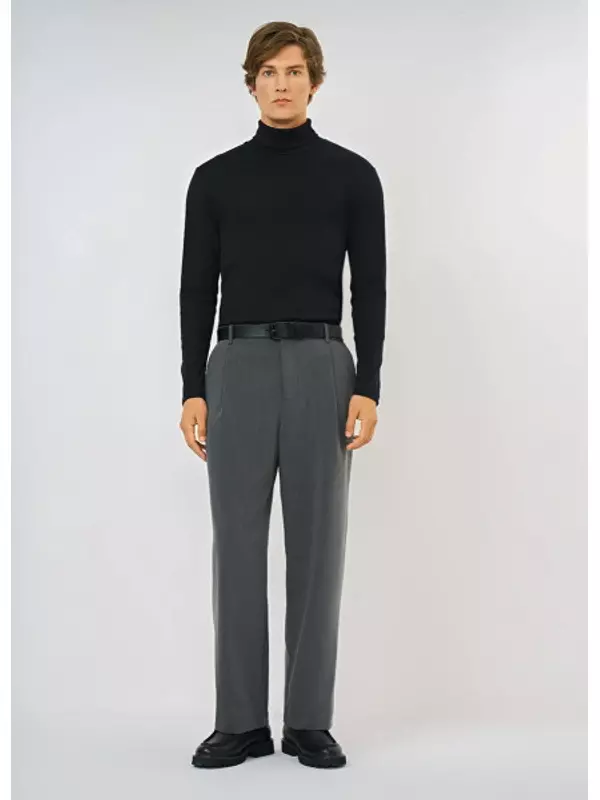 Водолазка из хлопка, Черный