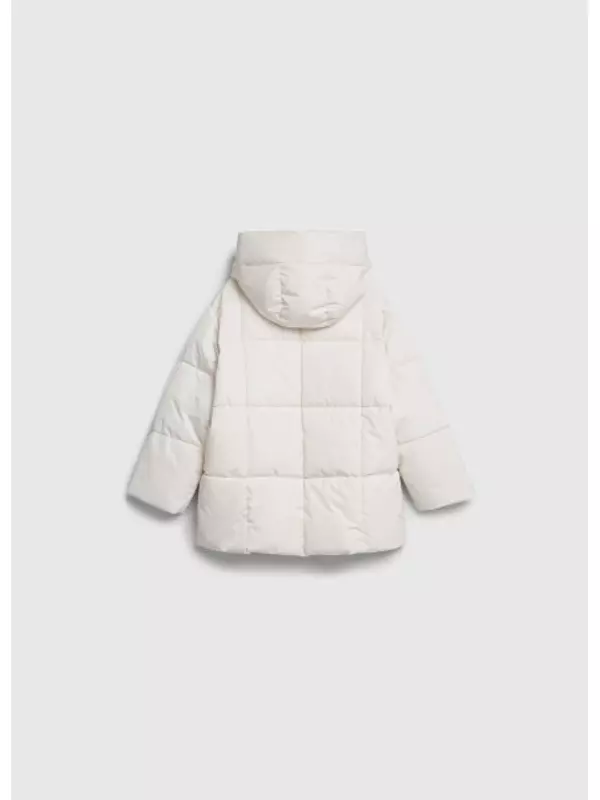 Пуховик для девочек, Бежевый