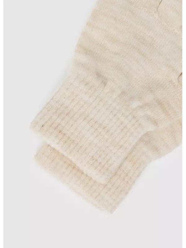 Перчатки для девочек, Бежевый