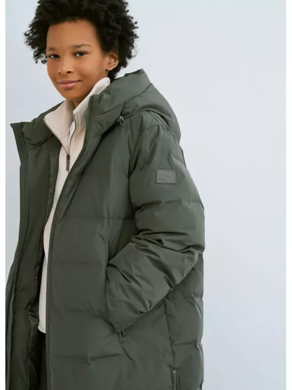 Пуховик для мальчиков, Зеленый