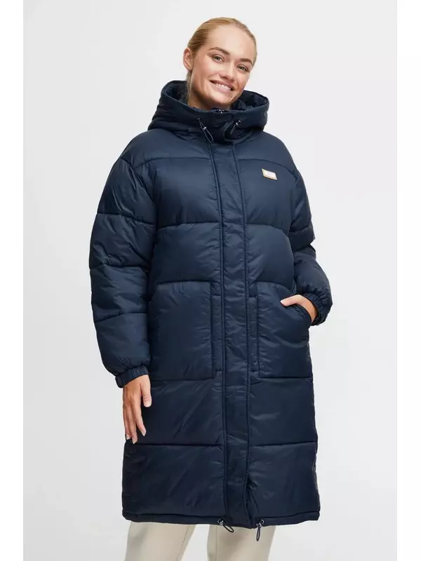 Зимнее пальто Oxmo jolyn, темно-синий
