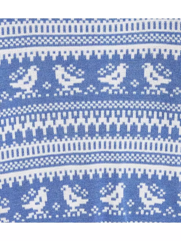 Свитер из смесовой шерсти Paade Mode, синий