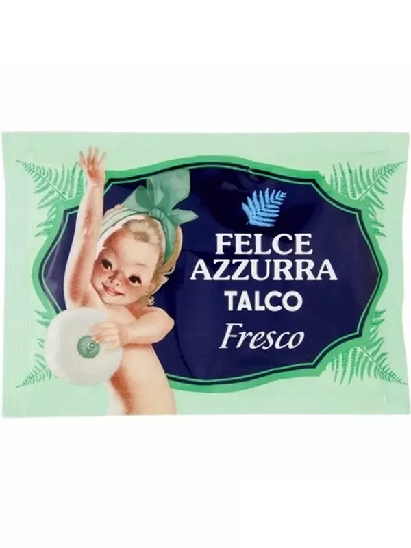 Felce Azzurra Fresco Пудра для тела с тальком, сменная упаковка 100 г, Paglieri
