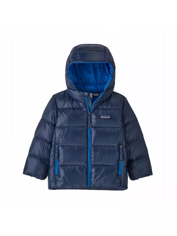 Пуховик Patagonia Baby's Hi Loft Down Hoody, цвет New Navy