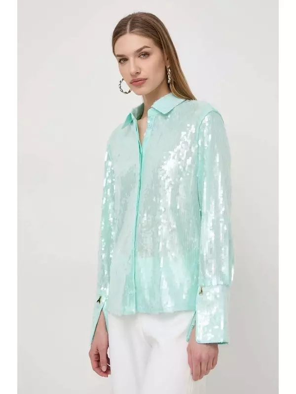 Рубашка Patrizia Pepe, зеленый