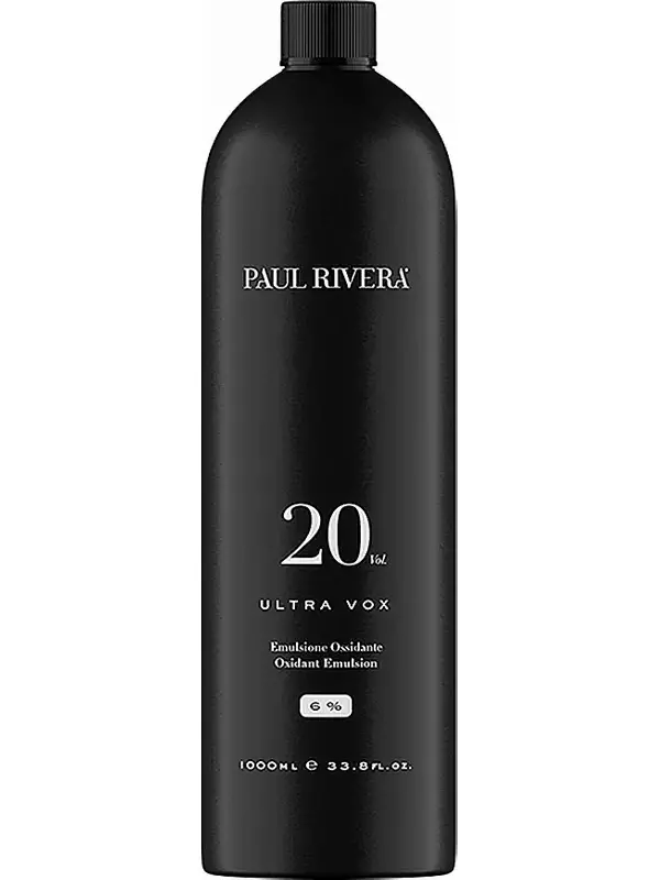 PAUL RIVERA Эмульсия окислительная 6% / Ultra Vox Oxidant Emulsion 20 Vol 1000 мл