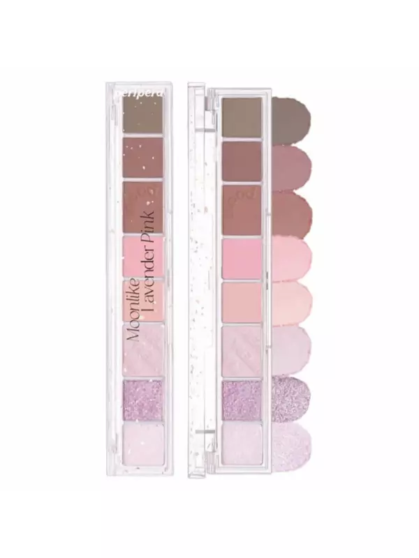 Компактная палетка теней для век Peripera All Take Mood Palette 09 Moonlike Lavender Pink