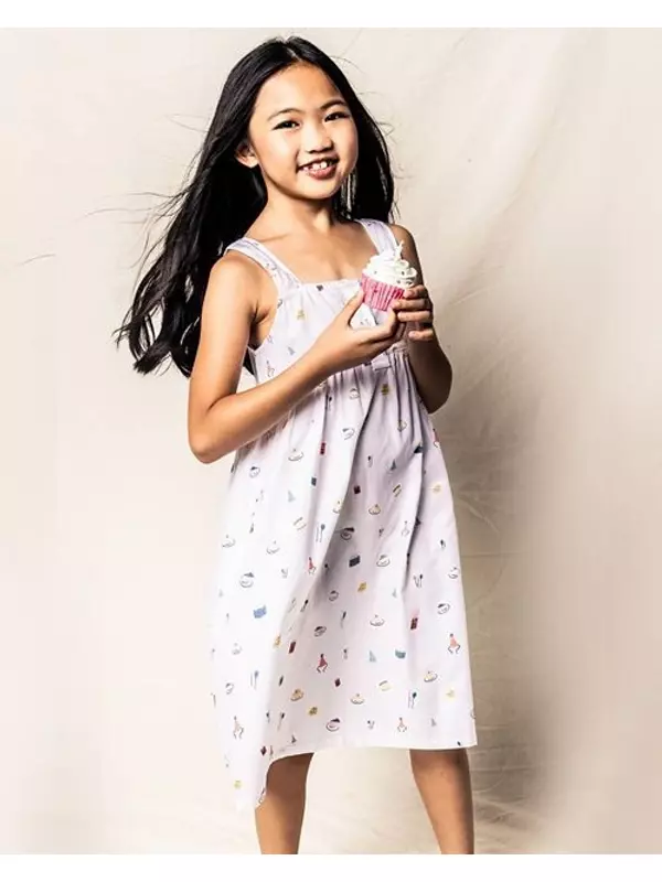 Поздравления с днем рождения для девочек Ночная рубашка Шарлотта — Baby, Little Kid, Big Kid Petite Plume, цвет White