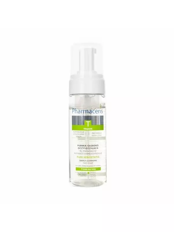 Пенка для умывания лица Puri-Sebostatic, 150 мл Pharmaceris, T