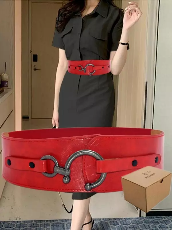 Ремень PICHIKO для женщин, красный