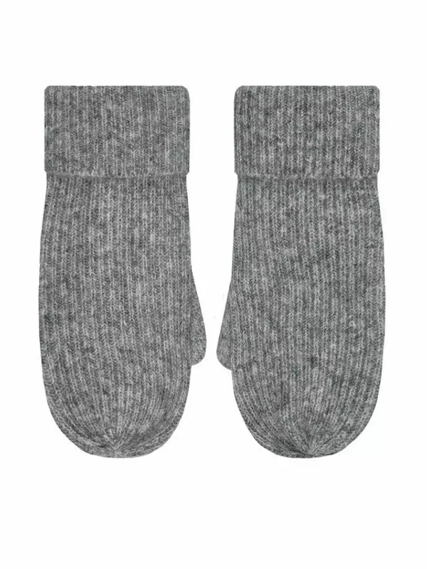 Женские перчатки Pieces, серый