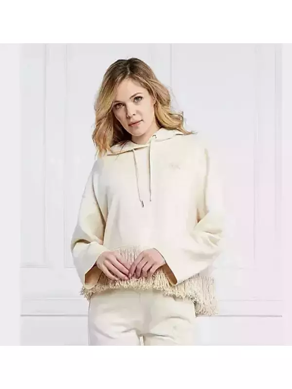 Толстовка свободного кроя Monza Pinko, бежевый