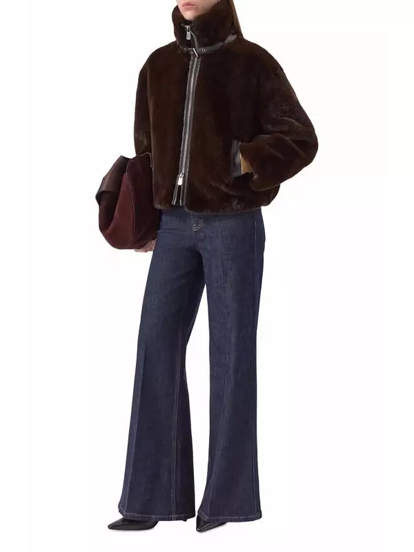 Шуба из экомеха Pinko