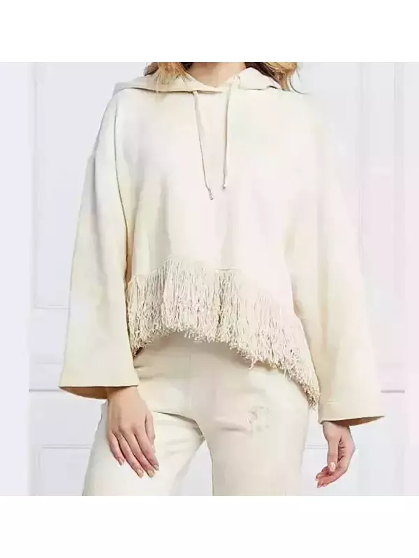 Толстовка свободного кроя Monza Pinko, бежевый