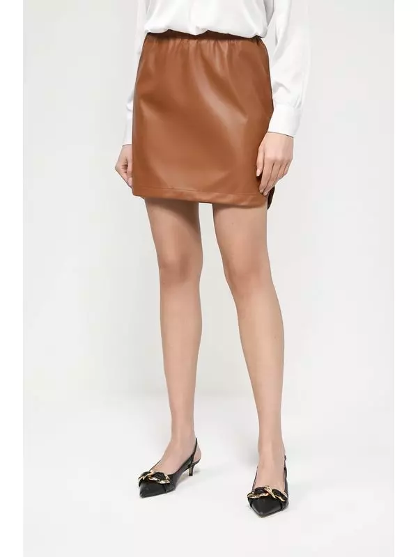 Юбка мини на эластичном поясе Piombo