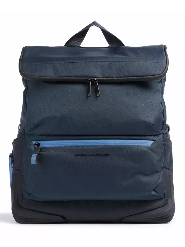 Рюкзак CORNER 15″ из переработанного полиэстера Piquadro, синий