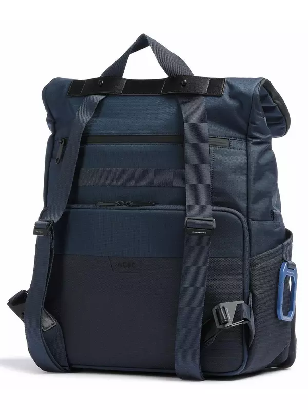 Рюкзак CORNER 15″ из переработанного полиэстера Piquadro, синий