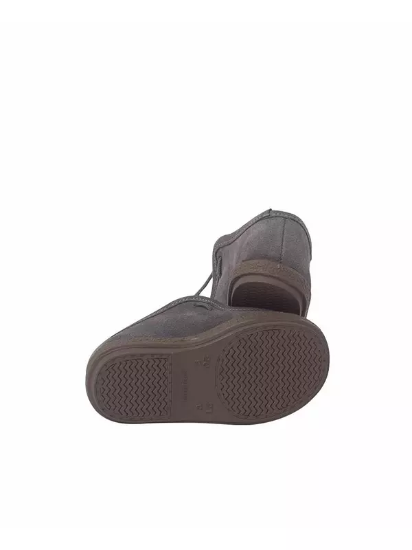 Английские кожаные туфли для мальчика: первые шаги Pisamonas, серый