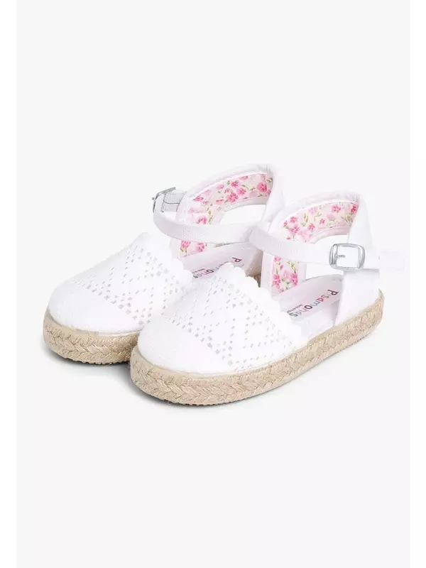 Эспадрильи Pisamonas, цвет blanco