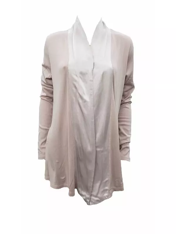 Халат Shelby с атласной отделкой и карманами в глиняном цвете PJ Harlow, цвет clay