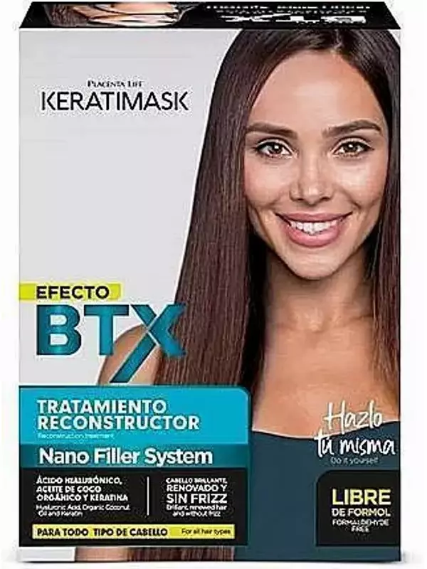 Keratimask Btx Effect Реконструктивный ботокс-уход для очень поврежденных, слабых и ломких волос, Placenta Life